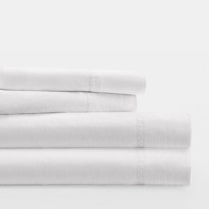 4-Piece Long Staple 100% Cotton Sheet Set