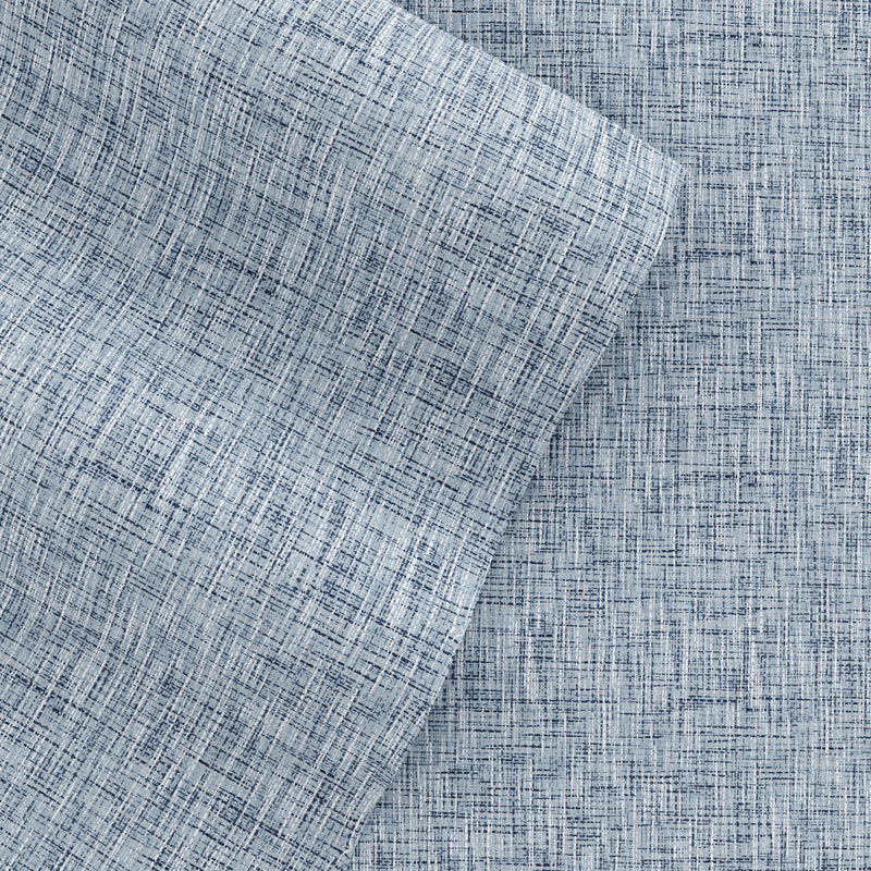 Chambray Style Pattern 4-Piece Sheet Set