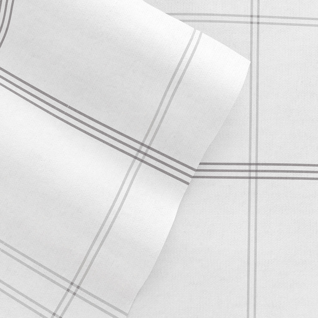 Checkered 4-Piece Flannel Sheet Set