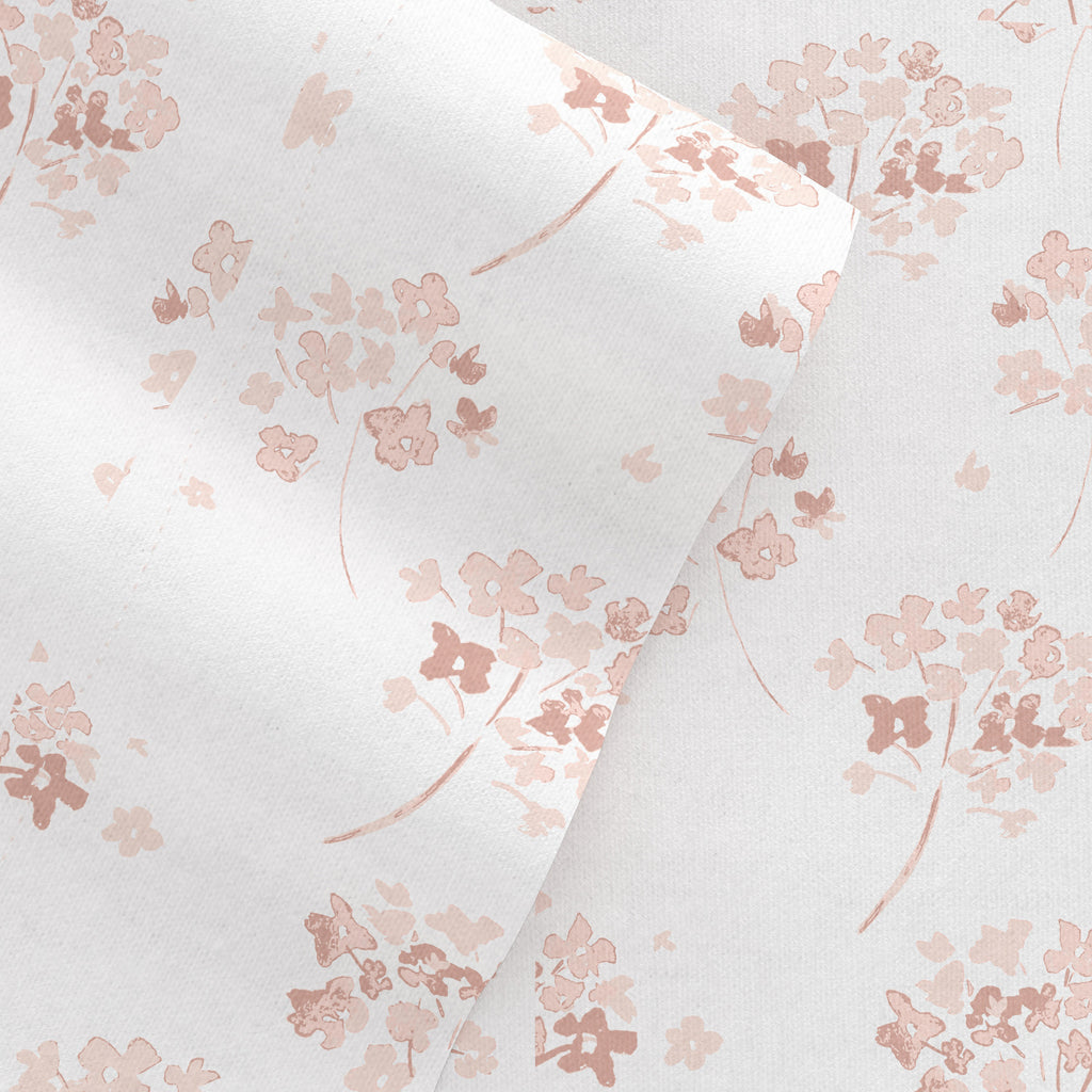 Flower Bunch 4-Piece Flannel Sheet Set