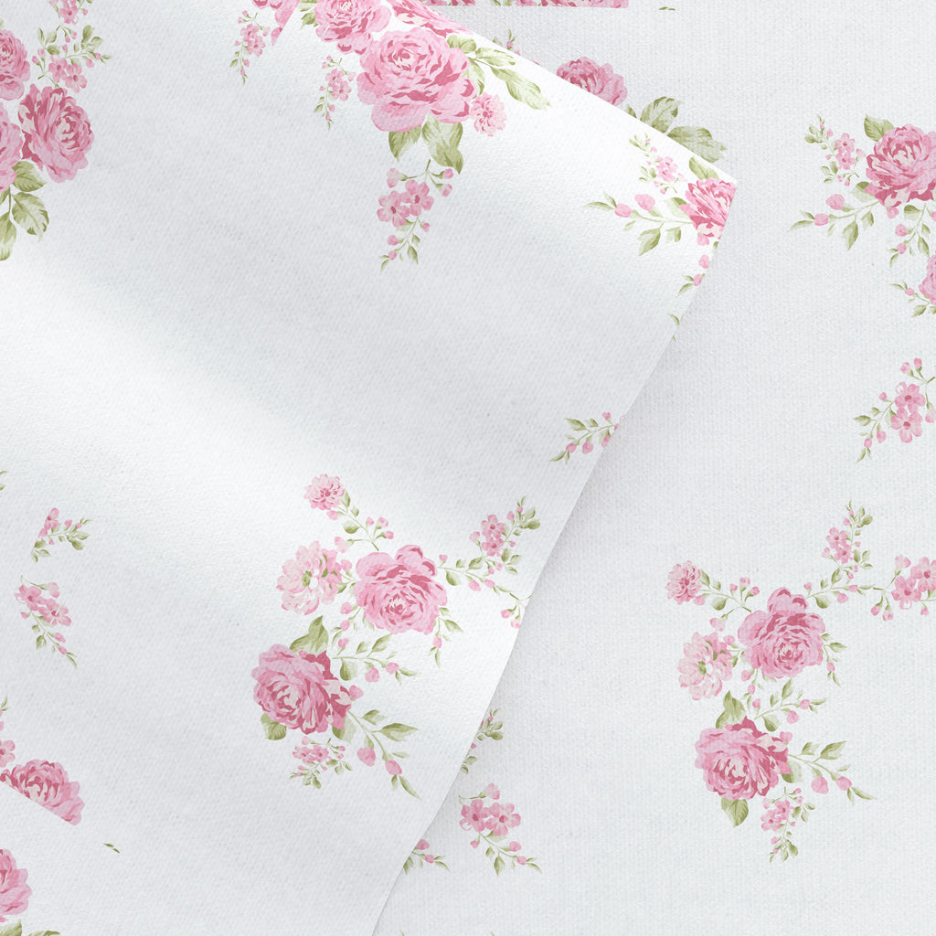 Rose Bunch 4-Piece Flannel Sheet Set