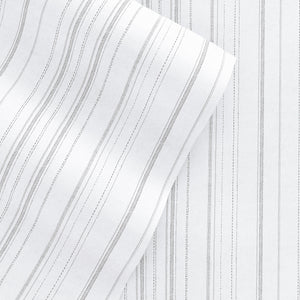 Weathered Stripe 4-Piece Flannel Sheet Set