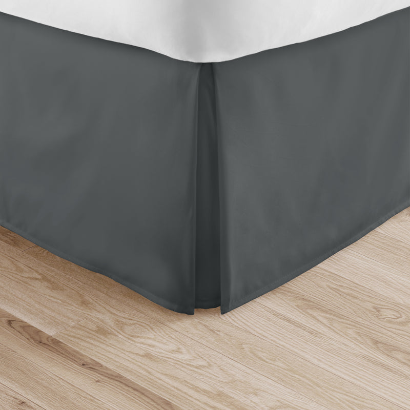 Grey pleated outlet skirt queen size