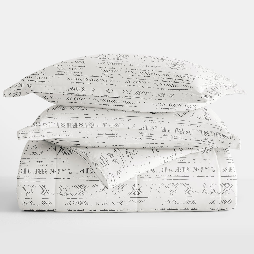 Distressed Field Down-Alternative Comforter Set