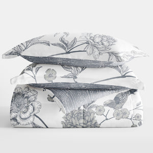 Molly Botanicals Reversible Down-Alternative Comforter Set