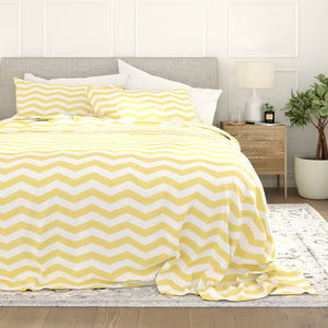 Arrow Pattern 4-Piece Sheet Set