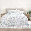 Blossoms Pattern 4-Piece Sheet Set