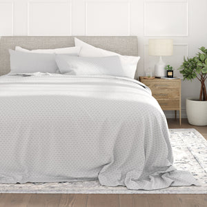 Honeycomb Pattern 4-Piece Sheet Set