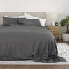 Chevron Embossed 4-Piece Sheet Set