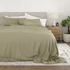 Chevron Embossed 4-Piece Sheet Set