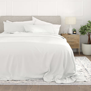 Chevron Embossed 4-Piece Sheet Set