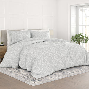 Wheatfield Pattern 3-Piece Duvet Cover Set