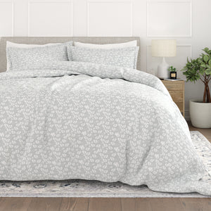 Wheatfield Pattern 3-Piece Duvet Cover Set