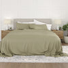 Striped Embossed 4-Piece Sheet Set