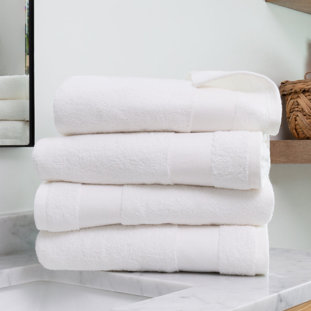 Ultra Soft 100% Cotton 4-Piece Bath Towel Set