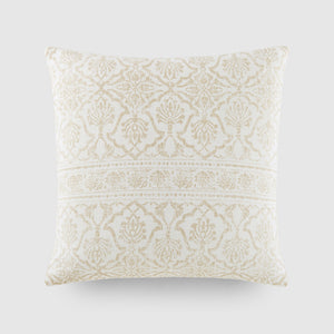 Antique Floral Décor Throw Pillow